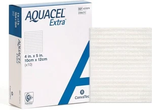 ConvaTec AQUACEL® Extra Hydrofiber Wound Dressing 4" X 5" (Box of 10) - Picture 1 of 1