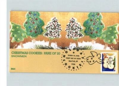 HOLIDAY COOKIES, Set of 4 First Day of Issue, 2005, Christmas - Image 1 of 4