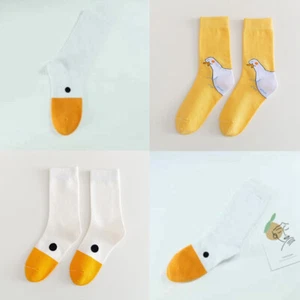 Untitled Goose Game Socks Animal Cottton SockFunny Unisex Casual  White Toy - Picture 1 of 20