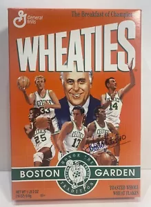 1995 Wheaties Cereal Collector Box Signed by Jo Jo White #10 Boston Celtics - Picture 1 of 8