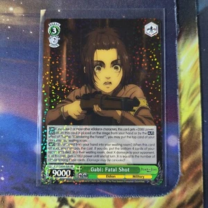Weiss Schwarz Gabi: Fatal Shot AOT/SX04-028 RR - NM - Picture 1 of 2