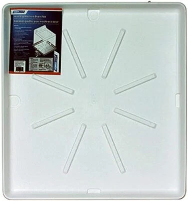 Camco Drain Pan w/PVC Fitting 32" OD x 30", Collects Water Leakage from - image 1 of 2