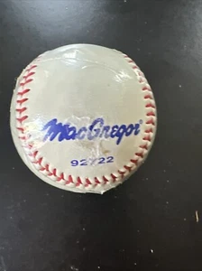 New Official MacGregor Cork & Rubber Core Baseball 9"- 5 OZ 92722. Ships fast! - Picture 1 of 6