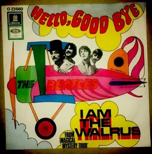 THE BEATLES ⚠️Erstausgabe-7"-1965-Hello, Good Bye-Odeon O 23660-Germany - Bild 1 von 4