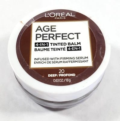 L'Oreal Paris AGE PERFECT 4-in-1 Tinted Balm 20 Deep Profond .63 oz - Image 1 of 3