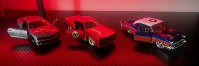 SET OF 3 AVENGERS VERSION CARS. Jada toys, Iron Man, Captain America & Shield.  - Image 1 of 4