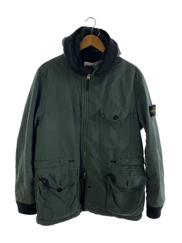 Stone Island Cargo Pocket Giacca con Cappuccio Verde Taglia L #EG ADA