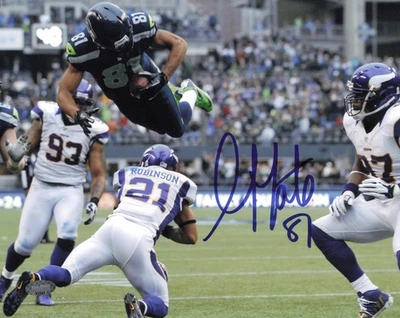 Golden Tate Autographed Signed 8x10 Photo Seattle Seahawks MCS Holo #63354 - Image 1 of 2