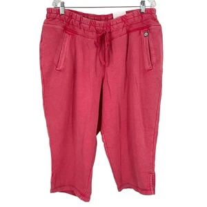 Pantalones deportivos Lane Bryant Livi Capri coral talla 18/20 nuevos con etiquetas - Imagen 1 de 5