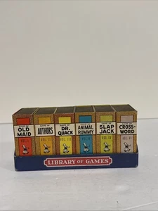 Vintage Russel Library Of Games 1945 Mini Card Games Vol 1-6 RARE COMPLETE - Picture 1 of 19