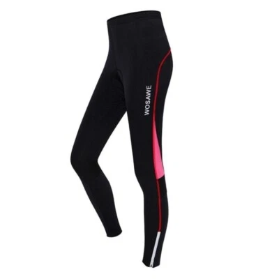 Women's Cycling Pants Silicone Cushion Cycling Trousers  Riding Bike Pants Foto 1 de 4