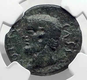 VESPASIAN Authentic Ancient 69AD Cassandrea Macedonia RARE Roman Coin NGC i80133 - Picture 1 of 5