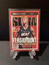 2021-22 Panini NBA Hoops Dwayne Wade Slam #87 Miami Heat Flashpoint 🔥🔥