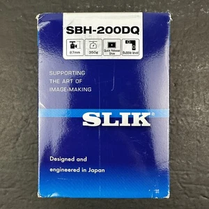 Slik SBH-200DQ Ballhead w/ Quick Release | Black - Open Box - Picture 1 of 9