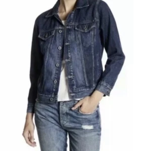 Lucky Brand Tomboy Trucker Denim Jeansjacke Medium Wash Neu mit Etikett $ 109 S - Bild 1 von 18