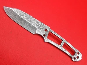 Custom Handmade Pattern Damascus Steel knife blade blank For Supply KO43 - Picture 1 of 10