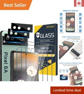Protections d'écran HD Clear pour Pixel 6a - Tactile sensible et installation facile - Photo 1 sur 9