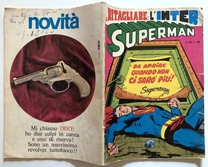 ALBO MONDADORI SUPERMAN N.620 1969 INTER DA RITAGLIARE - Picture 1 of 2