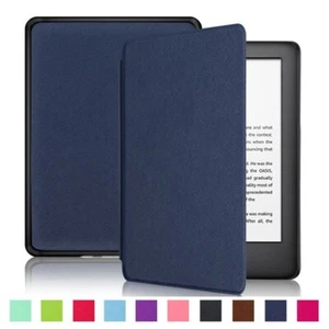Shell Smart Case Cover PU Leather For Kindle 8/10th Gen Paperwhite 1/2/3/4 - Picture 1 of 19