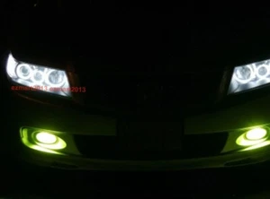 for ACURA TSX 2004-2008 headlight 6 halo ring Dream color Chasing flow RGB DRL - Picture 1 of 24