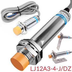 Inductive Proximity Sensor LJ12A3-4-J/DZ Metal Detecting NC 2 Wire AC 90-250V - Picture 1 of 5
