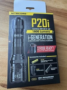 Nitecore P20i tactical flashlight 1.800 Lumens - Bild 1 von 9