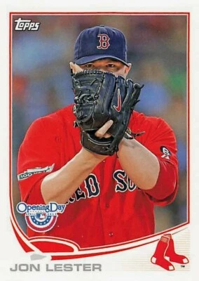 2013 Topps Opening Day Jon Lester #42 - Image 1 of 2