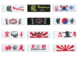 Martial Arts Headbands, Dragon Karate Taekwondo korea Ninja Samurai Kung Fu - Picture 1 of 16