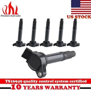 Paquete de 6 bobinas de encendido para Toyota RAV4 Venza Camry Lexus ES350 3,5 L V6 UF487 C1601 - Imagen 1 de 6