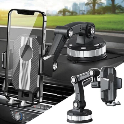 Handyhalterung Auto Armaturenbrett KFZ Smartphone Handy Halter LKW PKW Universal - Bild 1 von 4