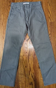 Levis 28 x 30 Grau Chino Baumwolle Stretch Khaki Freizeithose Herren - Bild 1 von 6