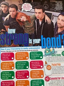 Paramore, Full Page Vintage Pinup - Picture 1 of 1