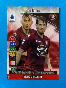 Panini Calciatori Adrenalyn Titans 2022 T124 Gyomber/Strandberg SALERNITANA - Imagen 1 de 1