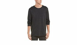 M007 NWT VINCE STRIPE LONG SLEEVE MEN TEE SHIRT SIZE S,M,L $95 - Picture 1 of 1