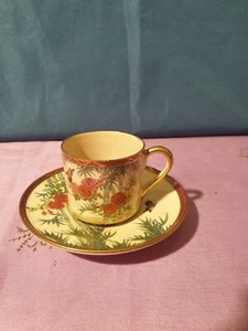 Vintage Soko China Tasse Und Untertasse Handbemalt - Bild 1 von 12