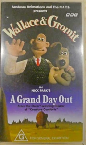 Wallace & Gromit In Nick Park's A Grand Day Out ~ As New VHS Tape - Picture 1 of 6