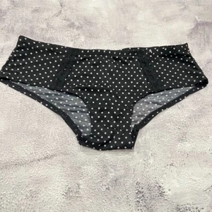 Bobby Brooks Intimates kurz geschnittene Höschen Tupfen schwarz & weiß klein neu - Bild 1 von 2