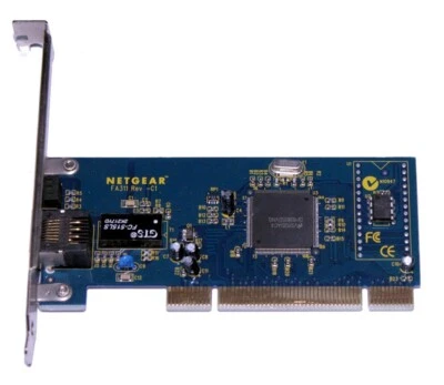 NETGEAR FA311TX - 10/100 PCI Network Interface NIC Card - Image 1 of 2