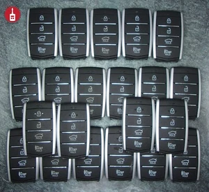 OEM Lot x21 Hyundai Genesis G80 Remote Entry Smart Keys Used Unlocked SY5HIFGEO4 - Bild 1 von 2