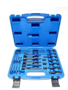 Kit 22PZ utensili rimozione elettrodo estrattore riparazione candelette M8 M10 - Foto 1 di 5