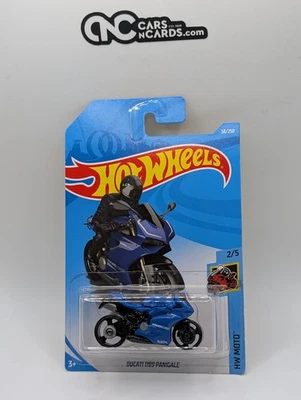 Hot Wheels HW Moto 2/5 Ducati 1199 Panigale Blue 58/250 2019 Foto 1 de 2