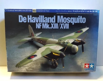 TAMIYA 1:72 KIT AEREO  DE HAVILLAND MOSQUITO NF MK.XIII/XVII    ART 60765 - Immagine 1 di 3