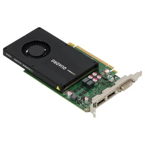 HP Grafikkarte Quadro K2000 2GB 1x DVI 2x DP PCI-E x16 - 713380-001 C2J93AA - Bild 1 von 8