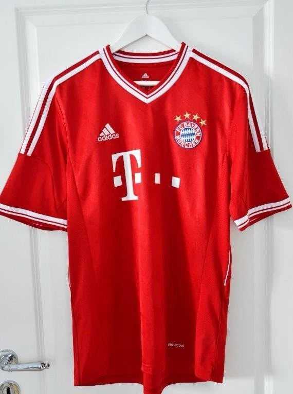 Adidas Trikot Bayern München FCB 2013 Champions League Sieg True Red Gr. L - Bild 1 von 4