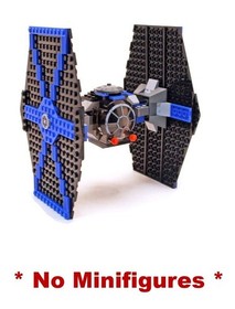LEGO STAR WARS 7263 TIE Fighter  - Complete Build + Inst, No Box, NO MINIFIGURES