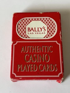 Bally's Las Vegas Hotel & Casino Souvenir Deck Of Playing Cards Casino Played - Picture 1 of 6