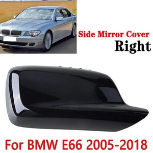 1x Right Side Mirror Cover Cap Fit For BMW E46 E65 E66 330Ci 745i 750i 750Li , - Picture 1 of 7