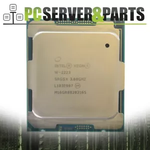 Intel Xeon W-2223 SRGSX 3.60GHz 8.25MB Quad Core LGA2066 CPU Processor - Picture 1 of 1