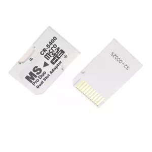 Adaptador Tarjeta memoria micro SD a PRO DUO PSP | dupla entrada | EN ESPAÑA! - Foto 1 di 2
