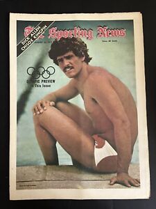 1972 Sporting News OLYMPIC PREVIEW No Label MARK SPITZ Munich Germany 